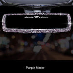 Crystal Car Rearview Mirror