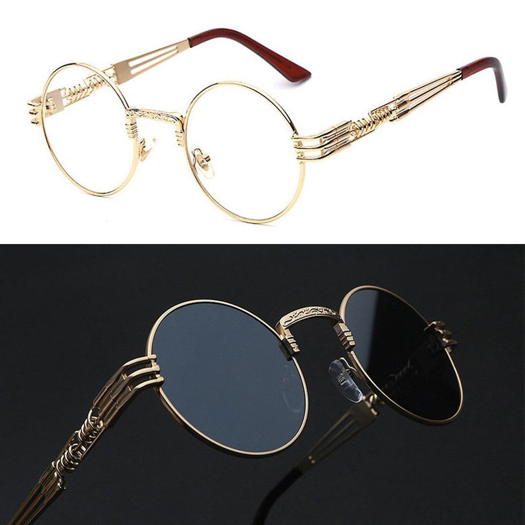 Classic Retro Steampunk Sunglasses-Glasses-Classica Store