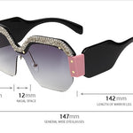 Wiki Crystal Sunglasses