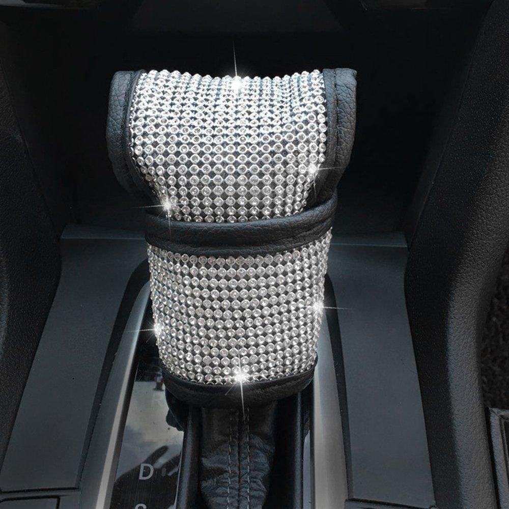 Diamond Crystal Handbrake , Gear Shifter , Seat Belt Cover