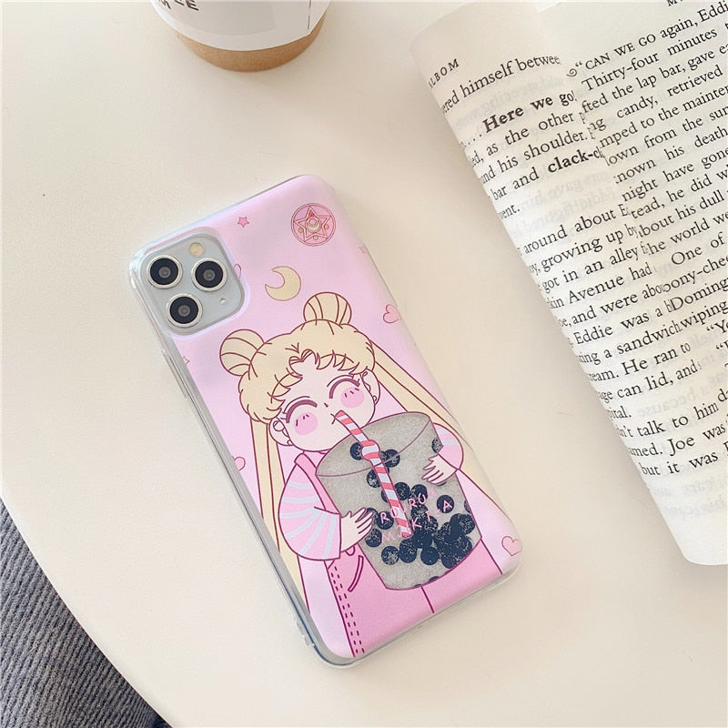 Sailor Moon Boba iPhone Case