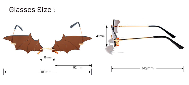 Steampunk Bat Sunglasses