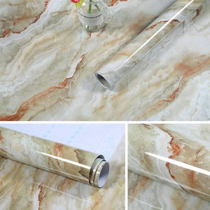 PVC Marble Wallpaper