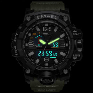 SMAEL Watches Analog Digital LED