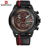 NAVIFORCE Leather Watch