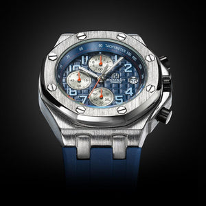 Marco Chronograph Steel Watch