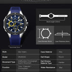 MEGIR Chronograph Silicone Watches