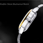 BOSCK Mechanical Watches Skeleton Watch