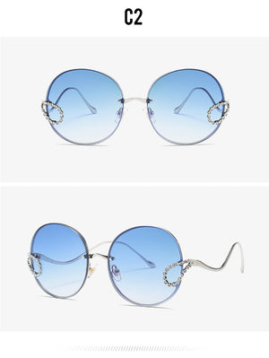 Nefari Crystal Sunglasses