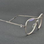 Luxury Crystal Diamond Glasses
